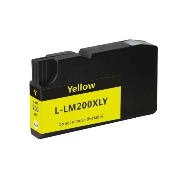 Tinteiro Lexmark Amarelo Nº 200 XL Compatível (14L0177)